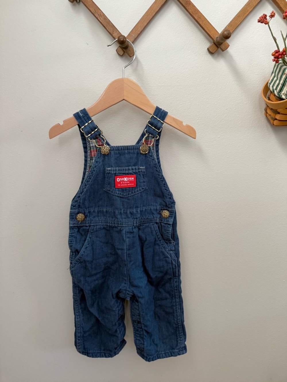 Osh Kosh Vintage Vestbak Lined Overalls